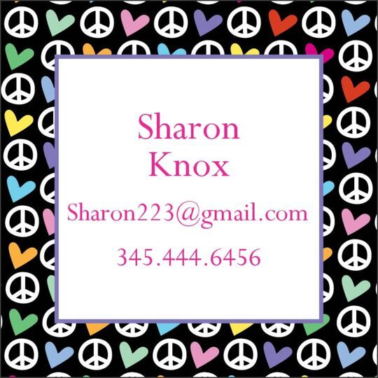 Peace and Love Camp Calling Cards